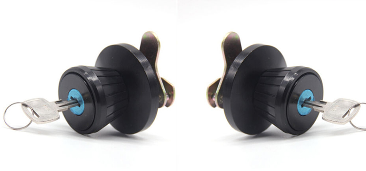 Cabinet Knob Lock Orange